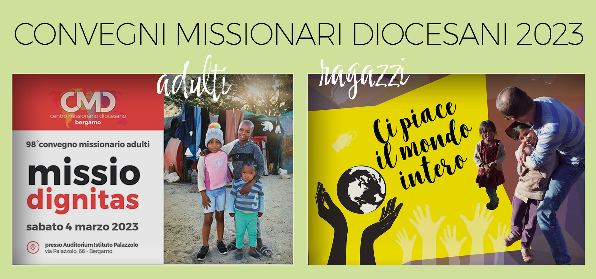 Fondazione Missio » Prende il via a Bergamo il 65esimo Convegno missionario  nazionale dei Seminaristi