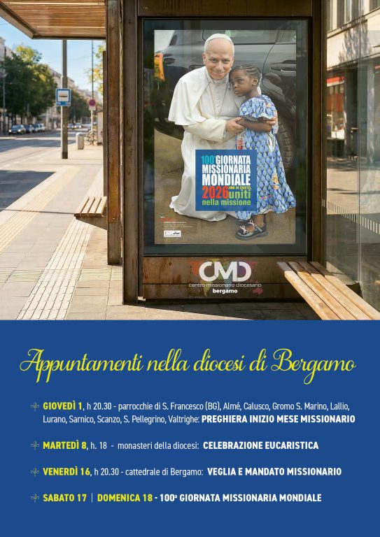 Ottobre missionario 2026 Bergamo
